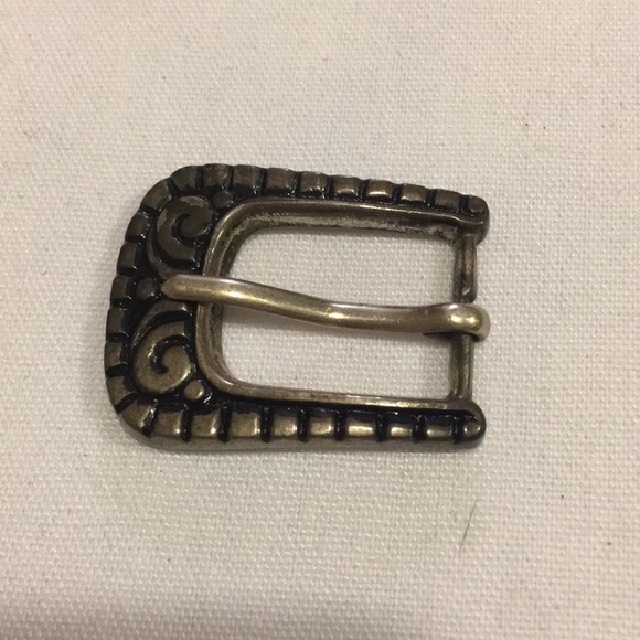 Sterling Silver 9.25 Guatemala Antique Belt Buckle main image 2